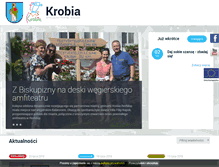 Tablet Screenshot of krobia.pl